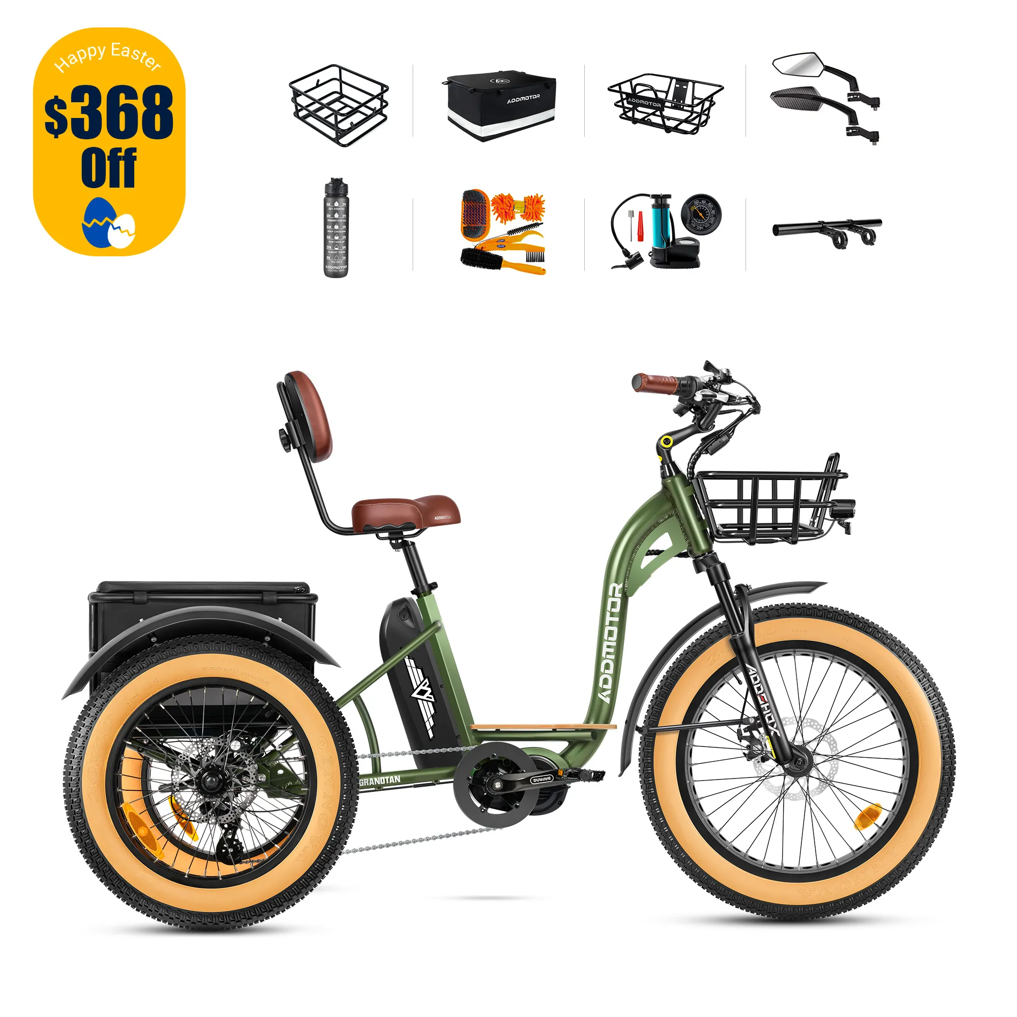 Grandtan Turbo Mid-Drive eTrike